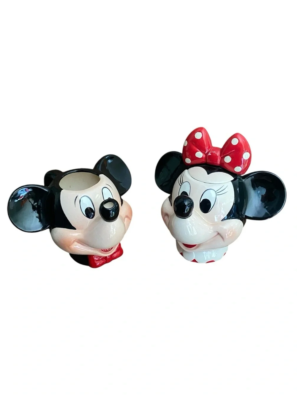 Disney Mickey & Minnie Ceramic sugar and creamer set